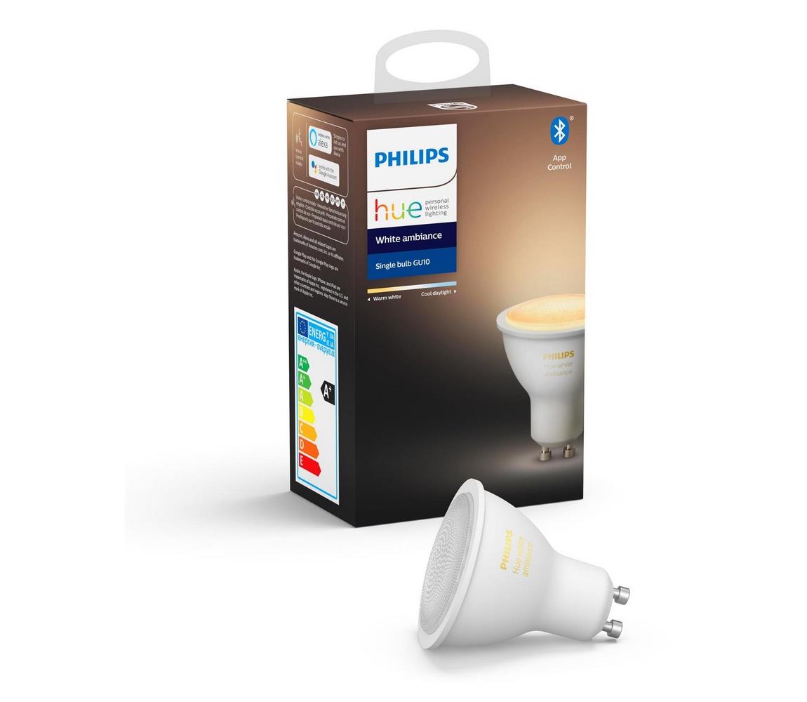 Philips LED Dimmelhető izzó Philips Hue WHITE AMBIANCE 1xGU10/4,3W/230V 2200