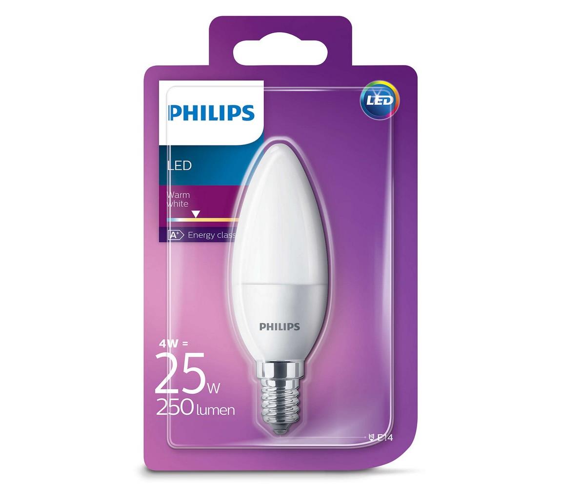 Philips LED gyertya Philips E14/4W/230V 
