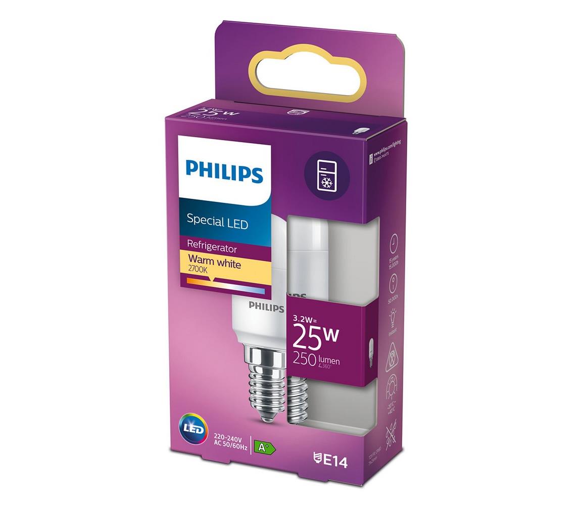 Philips LED Hűtőszekrény izzó Philips T25L E14/3,2W/230V 2700K 