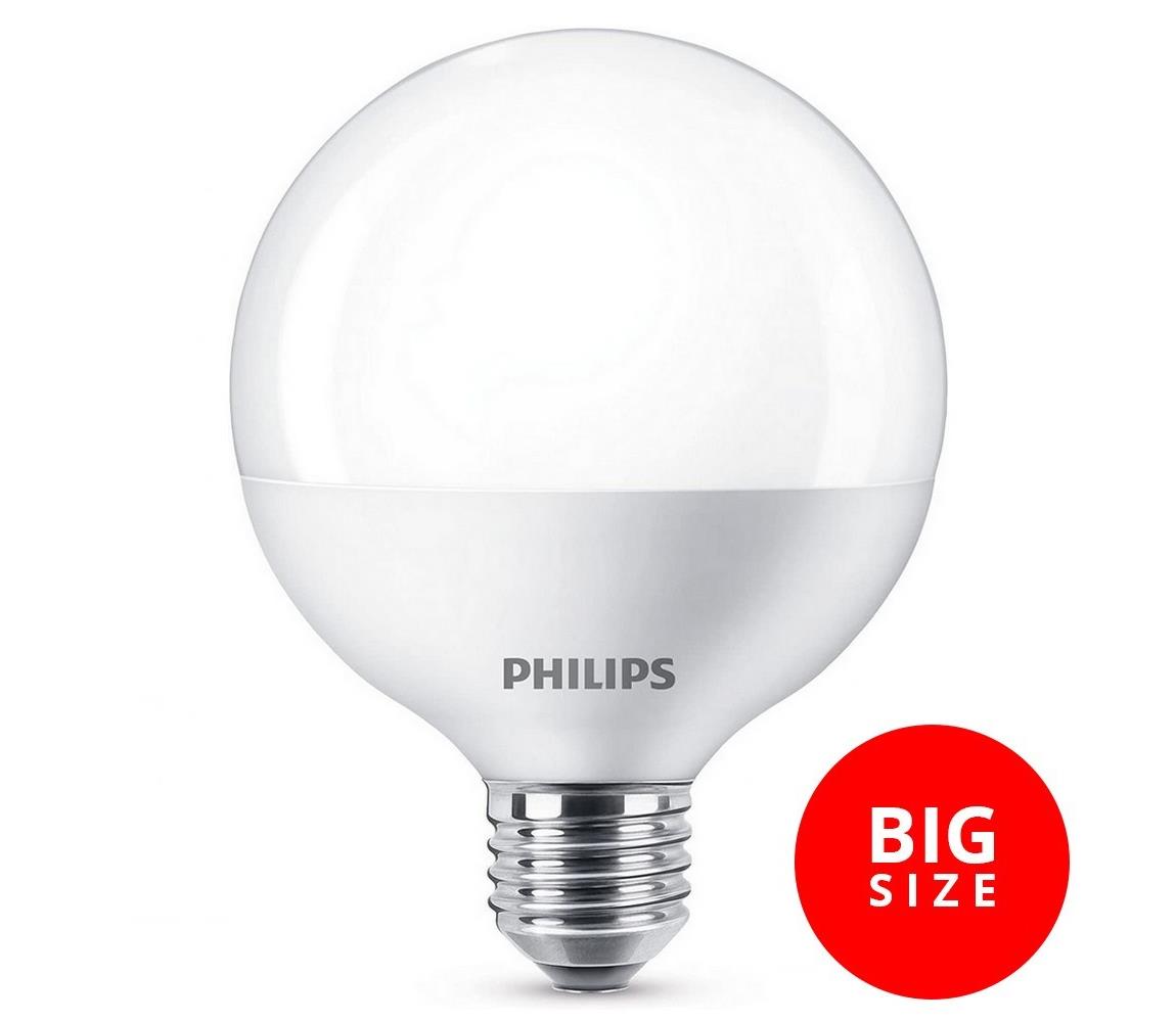 Philips LED Izzó Philips G95 E27/8,5W/230V 6500K 