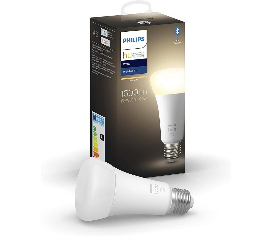 Philips LED Izzó Philips Hue WHITE E67 E27/15,5W/230V 