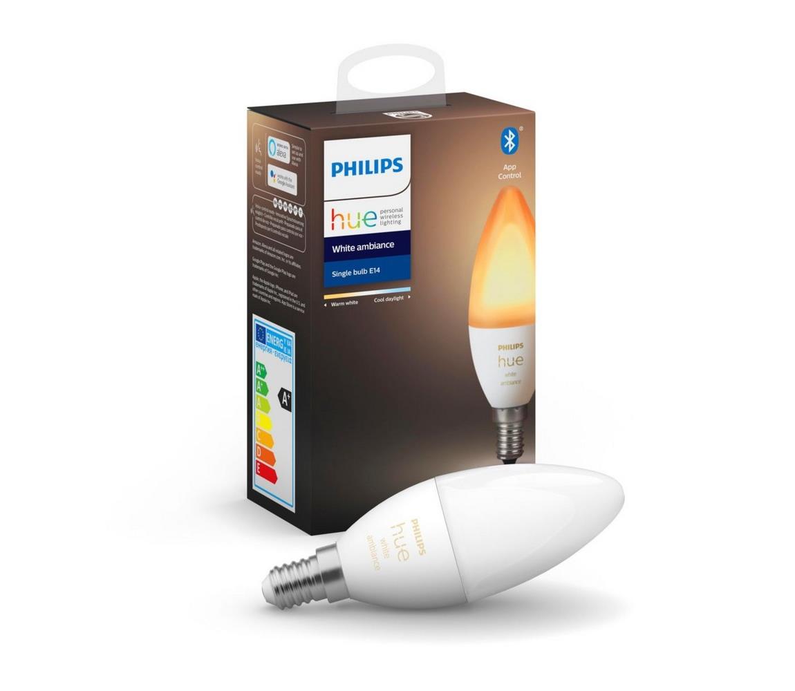 Philips LED Szabályozható izzó Philips Hue WHITE B39 E14/5,2W/230V 2200K 