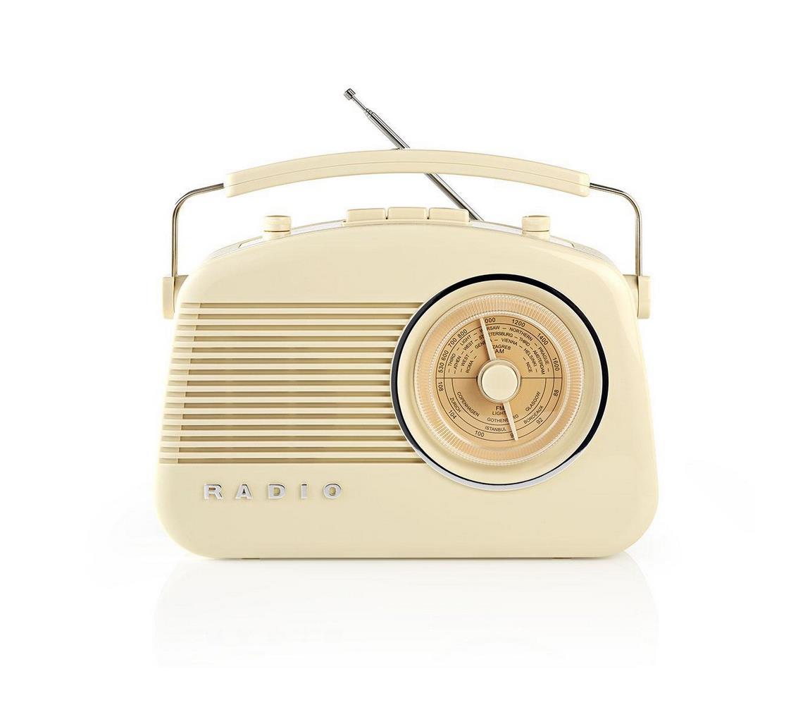  RDFM5000BG − FM Rádió 4,5W/230V bézs 