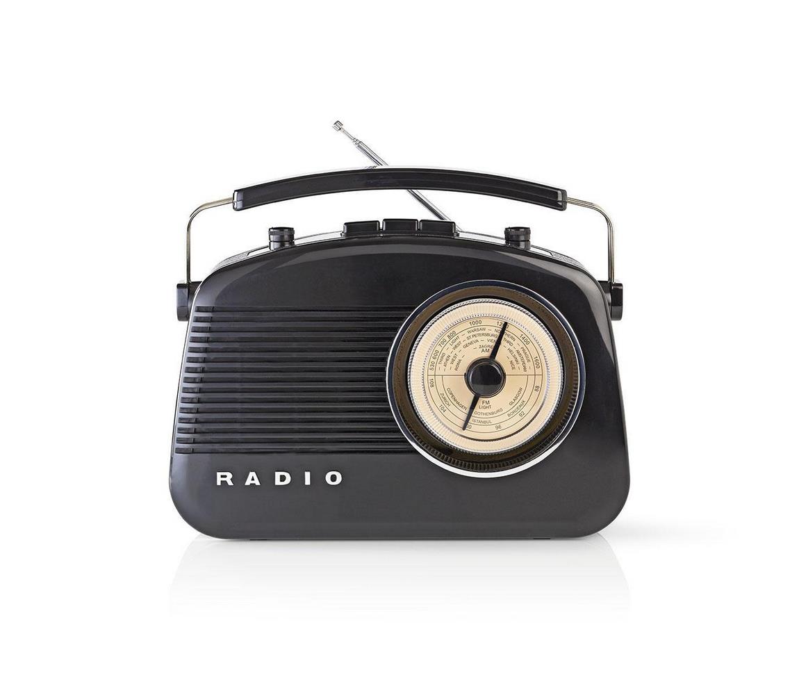  RDFM5000BK − FM Rádió 4,5W/230V fekete 