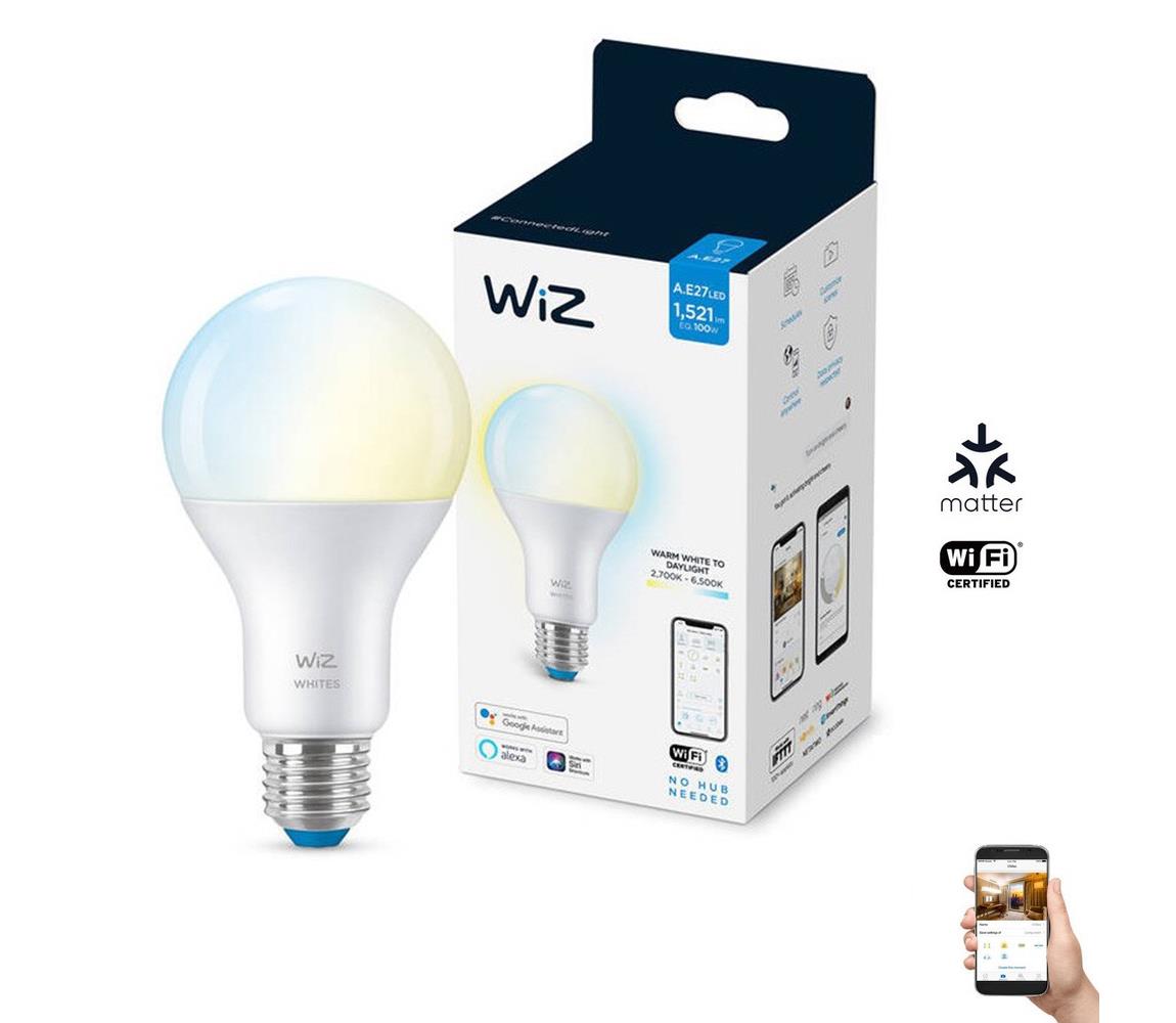 WiZ LED Dimmelhető izzó A67 E27/13W/230V 2700
