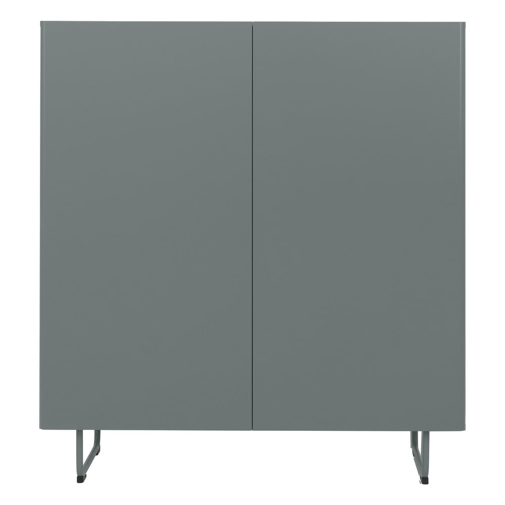 Zöld-szürke szekrény 120x131 cm Parma – Tenzo