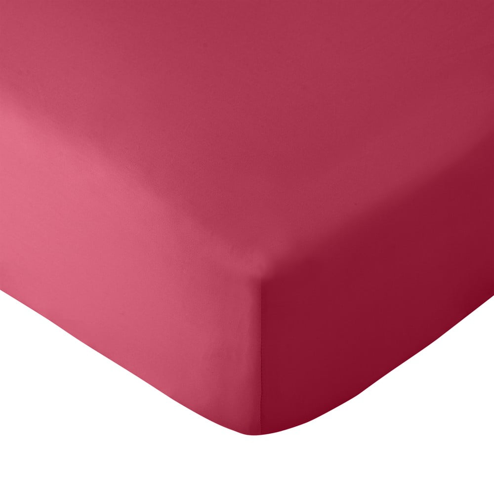 Sötét rózsaszín gumis lepedő 90x190 cm So Soft Easy Iron – Catherine Lansfield