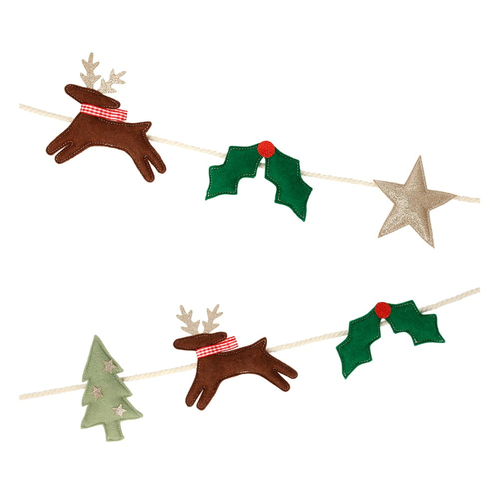Girland karácsonyi mintával Festive Icon – Meri Meri