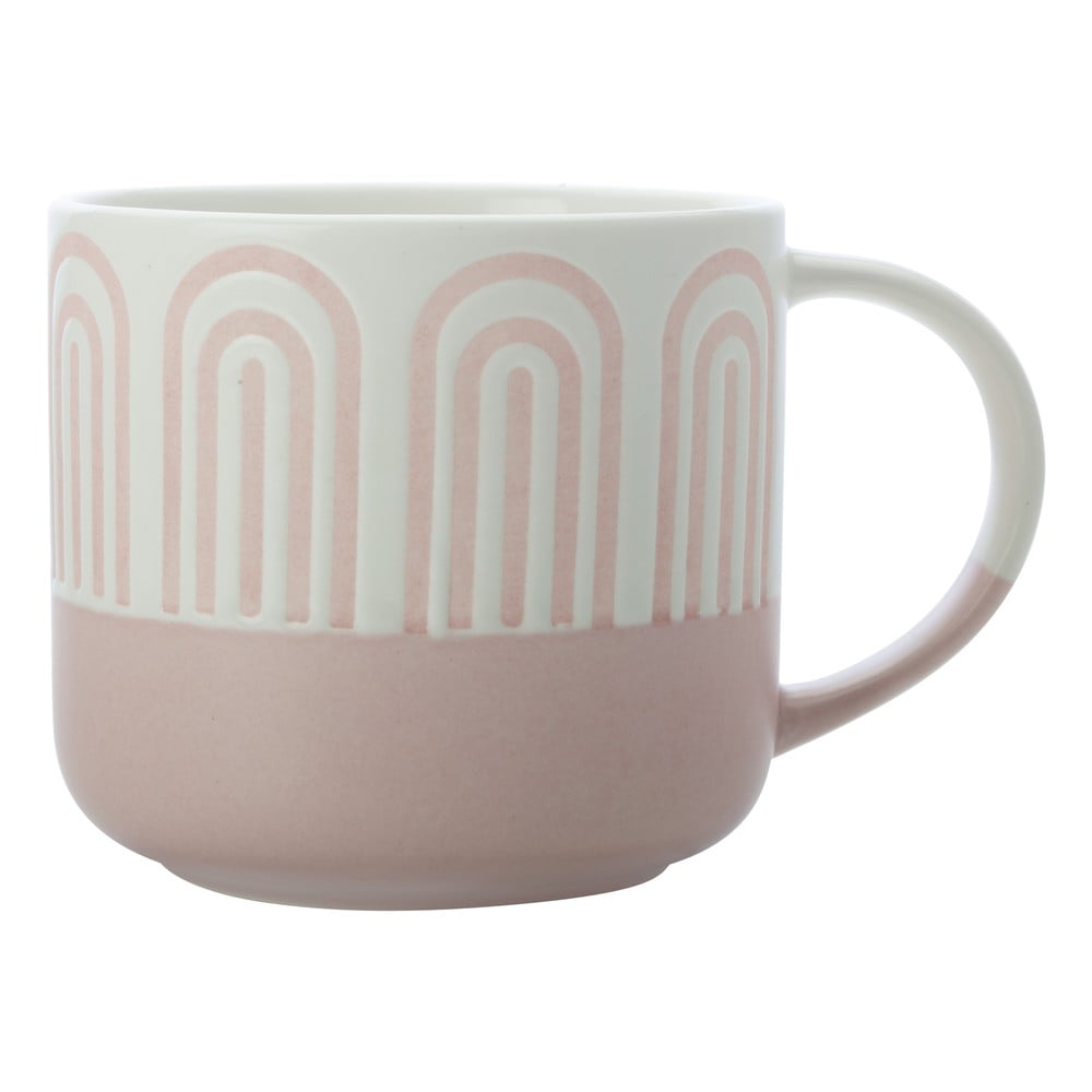 Rózsaszín porcelán bögre 400 ml Arches – Maxwell & Williams