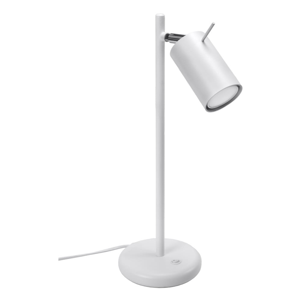 Fehér asztali lámpa (magasság 43 cm) Etna – Nice Lamps
