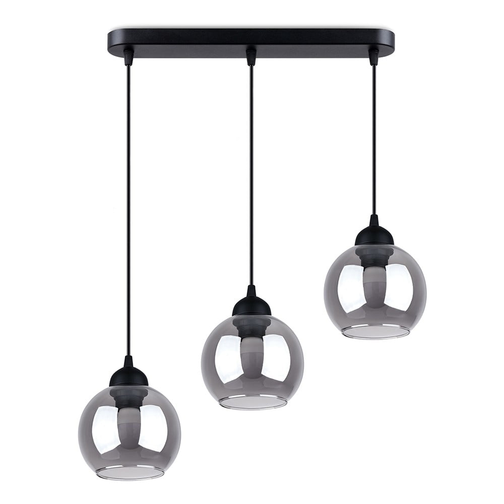 Fekete függőlámpa ø 15 cm Grande – Nice Lamps