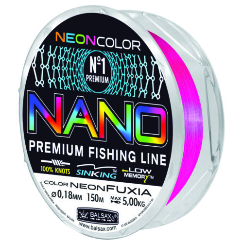 Balsax nano neon fuxia 0,20mm/150m monofil zsinór