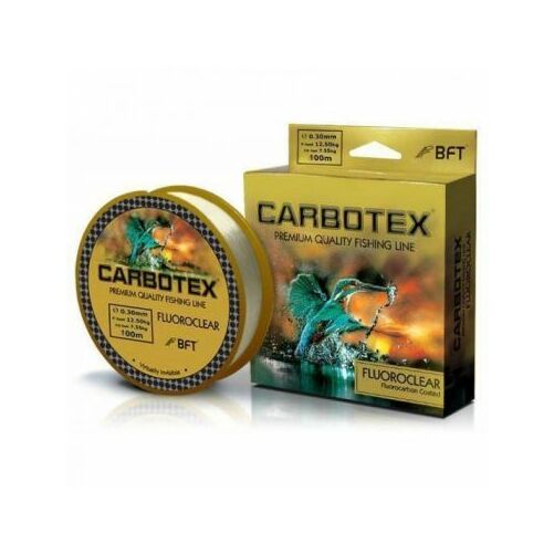 Carbotex Fluoroclear Előke zsinór - Átmérő: 0,165 mmSzakítószilárdság: 3,80 kg