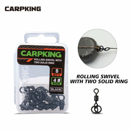 Carp King-Swivel With Two Ring forgó két gyűrűvel