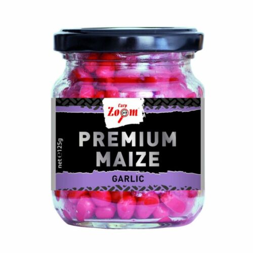 Carp Zoom CarpZoom Prémium horgászkukorica, fokhagyma, 125 g, 220 ml