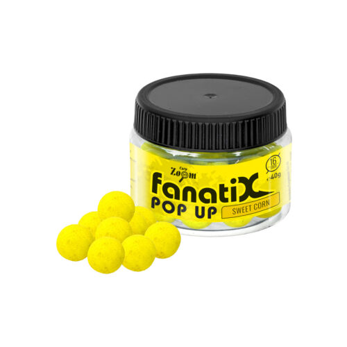 Carp Zoom CZ Fanati-X Pop Up horogcsali, 16 mm, édes kukorica, 40 g