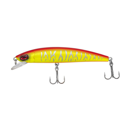 Carp Zoom Predator-Z Arrow Minnow wobbler, 9 cm, 9,2 g, fluo sárga, csíkos, úszó