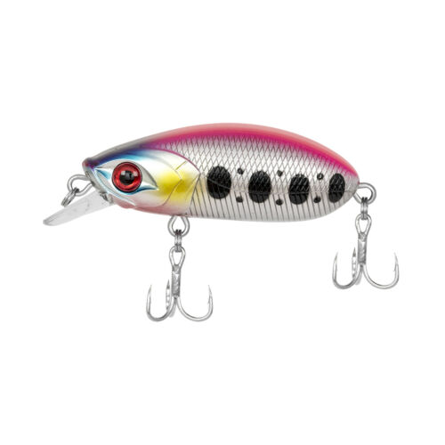 Carp Zoom PZ Beetle wobbler, 5 cm, 7,8 g, rózsaszín, fehér, fekete, úszó