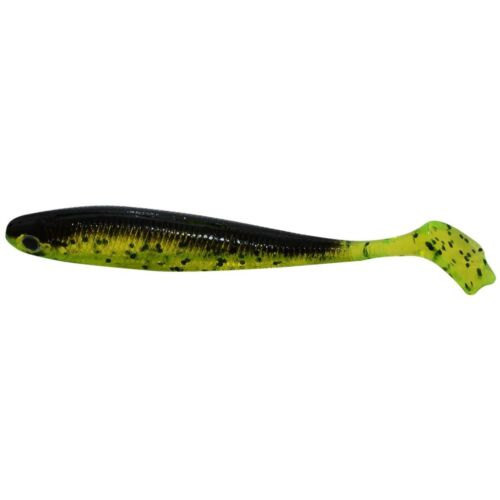 Carp Zoom PZ Ducking Killer gumihal halas aromával, 9 cm, fekete, zöld, 5 db