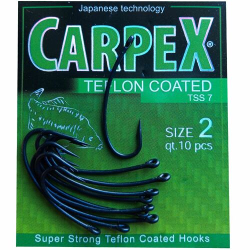 Carpex Teflon TSS7 - Méret: 2Csomagolás: 10db /csomagSzin: fekete teflon bevonatos