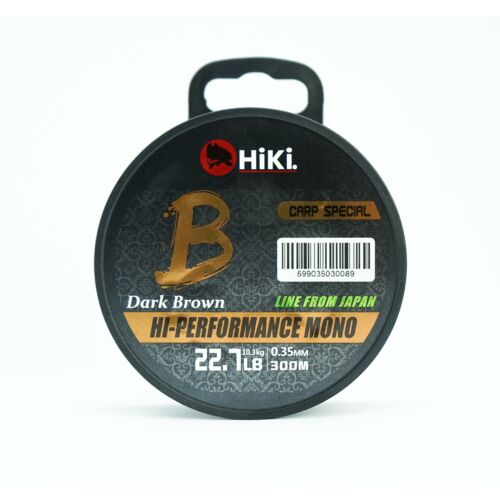 HiKi-Dark Brown zsinór 300 m - 0.20 mm