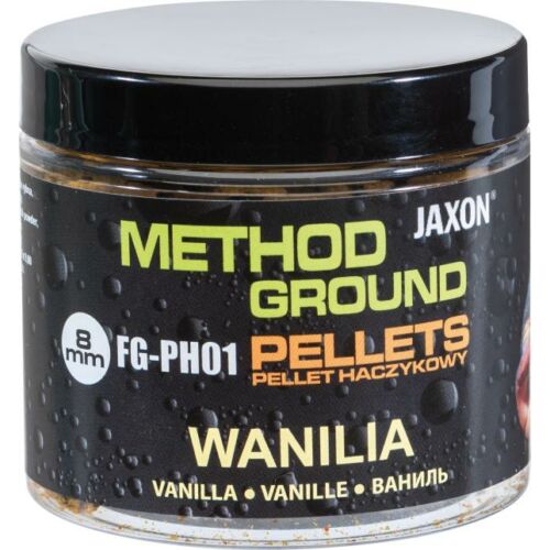 Jaxon method ground hook pellets vanilla 100g 8mm