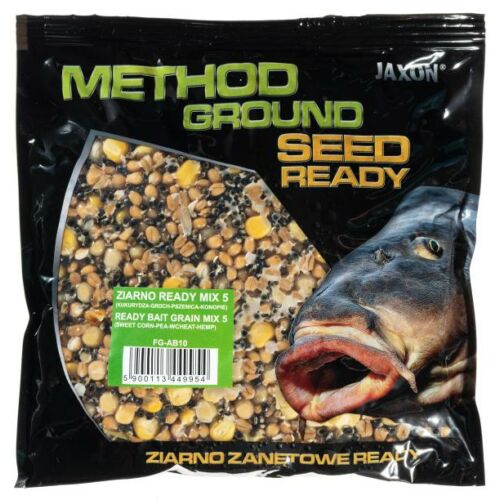 Jaxon method ground - seed - mix 5 sweet corn-pea-wheat-hemp 500g