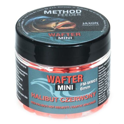 Jaxon mini method feeder red halibut 15g 6mm wafter