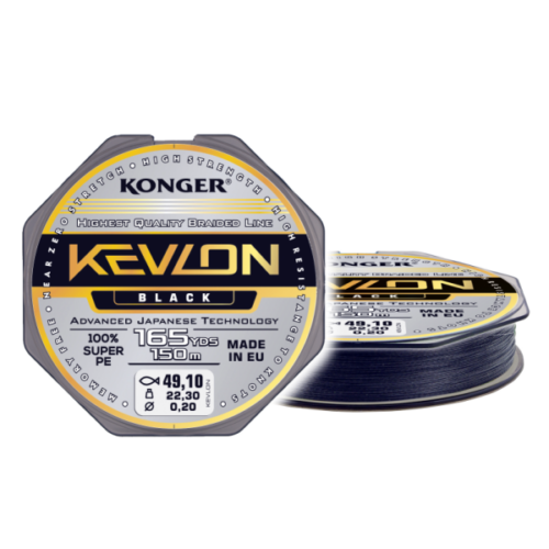 Konger kevlon black x4 0.16/150m