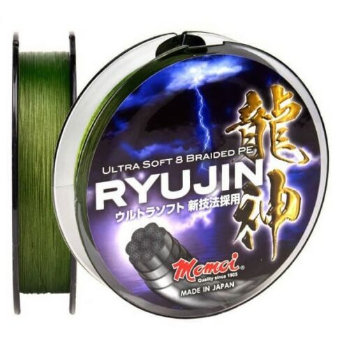 Momoi Ryujin PE 8 Braid 130 m 0,16 mm moha zöld fonott zsinór