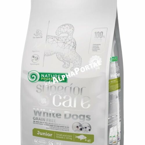 Natures Protection SC White Dogs GF White Fish Junior Small 1,5kg
