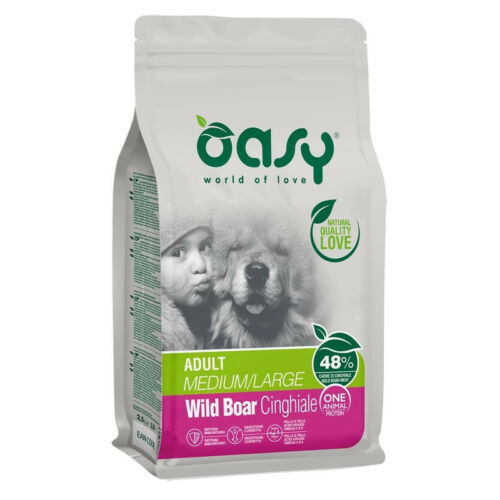 Oasy Dog OAP Adult Medium/Large Wild Boar 2,5kg
