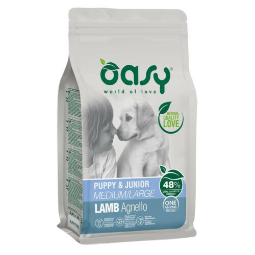 Oasy Dog OAP Puppy Medium/Large Lamb 12kg