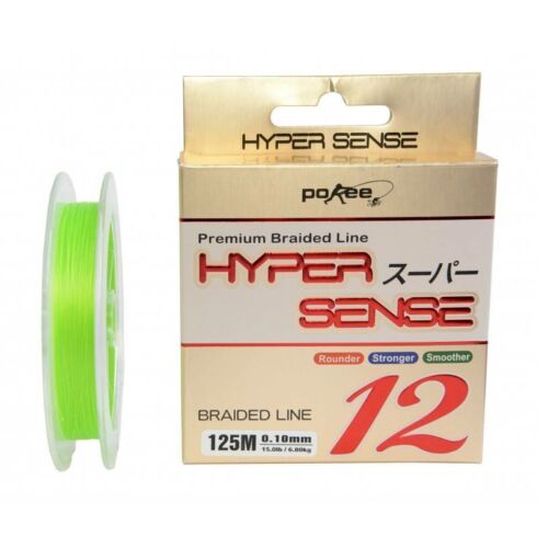 Pokee Hyper Sense 12+1 125 m 0,12 mm fonott zsinór