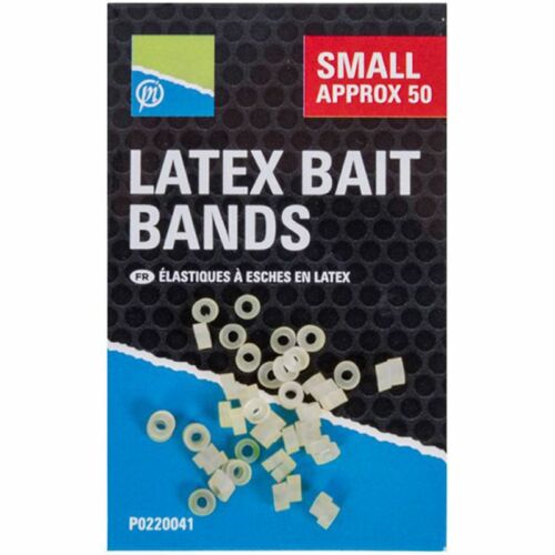 PRESTON LATEX BAIT BANDS - SMALL