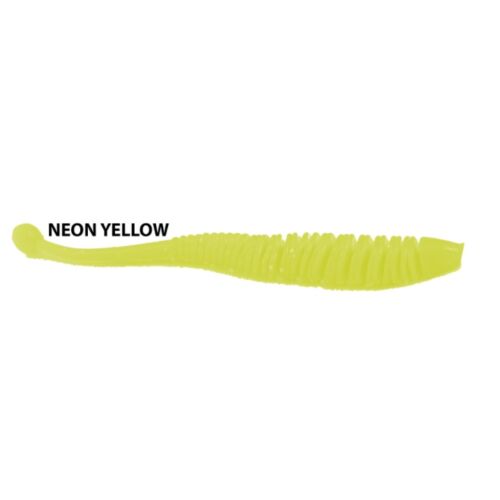 Rapture Evoke Worm 6cm neon yellow 12 db plasztik csali