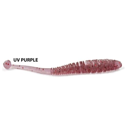 Rapture Evoke Worm 6cm uv purple 12 db plasztik csali