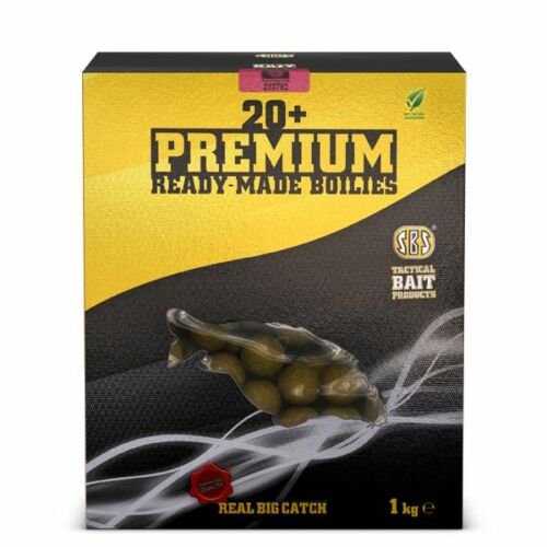 SBS 20+ Premium Ready-Made Boilies Krill Halibut 1 kg 30 mm