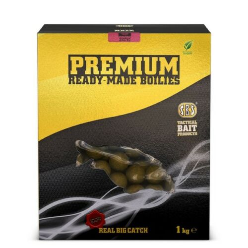 SBS Premium Ready-Made Boilies Krill Halibut 1 kg 14 mm