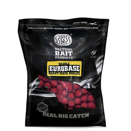 SBS SOLUBLE EUROBASE READY-MADE BOILIES 1 KG LIVER FISHY 20 MM EUROBASE SOLUBLE
