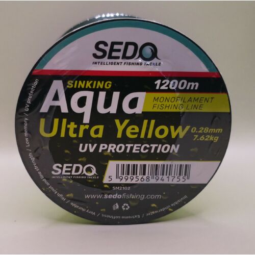 SEDO  Aqua Ultra Yellow 1200m 0.25mm 6.45kg