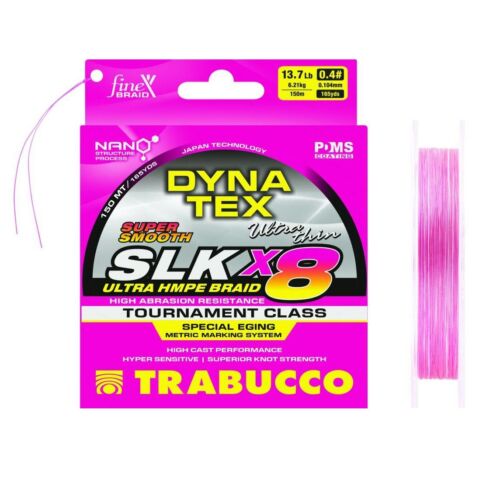 Trabucco Dyna-Tex SLK X8 Special EGI 150 m 0,104 mm fonott zsinór