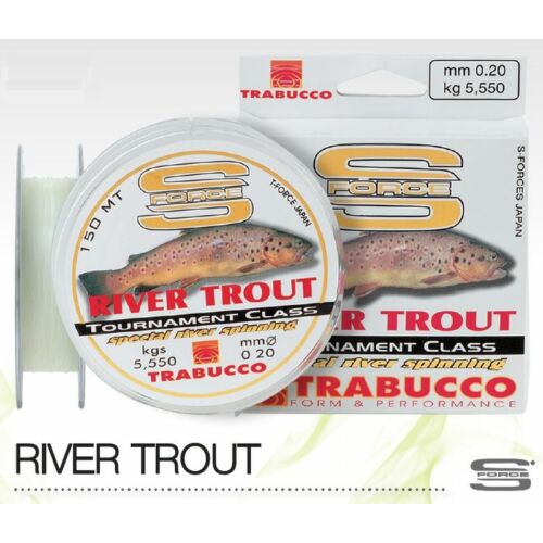 Trabucco S-Force Spin-River Trout 150 m 0,20 mm zsinór