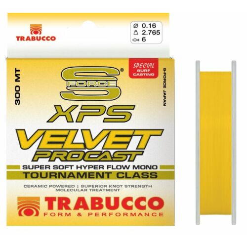 Trabucco S-Force Xps Velvet Pro Cast 300 m 0,18 mm zsinór