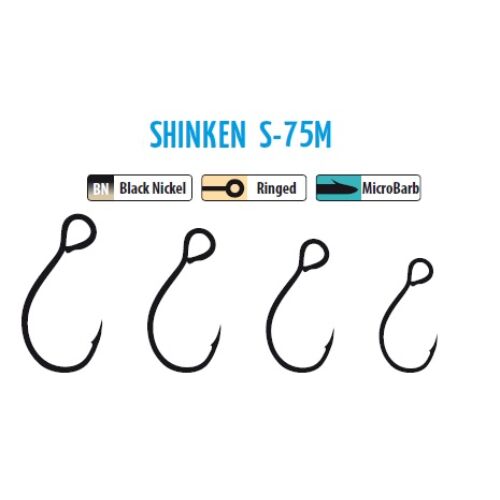 Trabucco Shinken Hooks S-75M Bn #1 10 db horog
