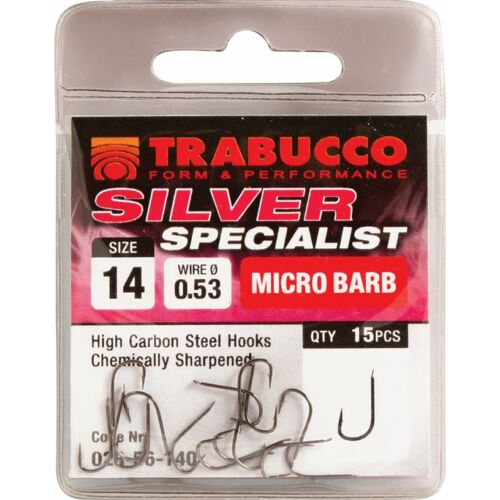 Trabucco Silver Specialist 15 db/csg 10 feeder horog