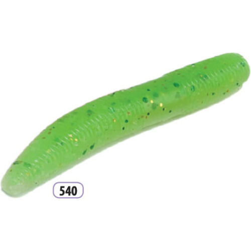 Trabucco Slurp Bait Fat Trout Worm fluo green 10 db