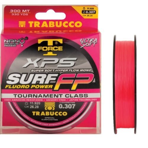 Trabucco T-Force Xps Surf Fluoro Power 300 m 0,28 mm zsinór