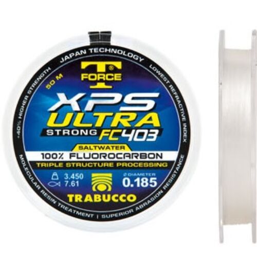 Trabucco T- Force Xps Ultra Fluorocarbon 403 Saltwater 50 m 0,302 mm előkezsinór