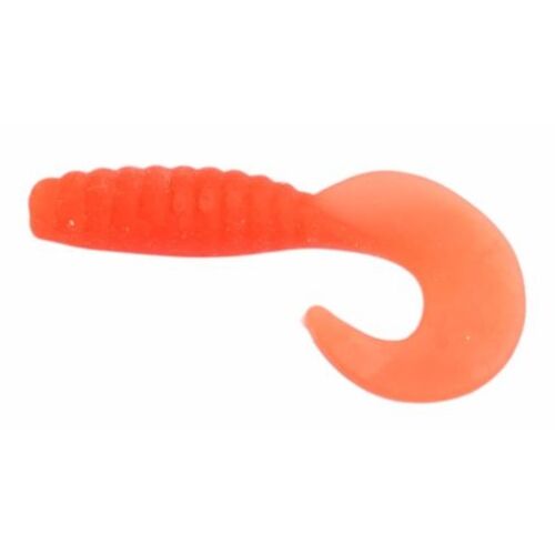 Trabucco Yummy Bait Curly Tail orange 8 db plasztik csali
